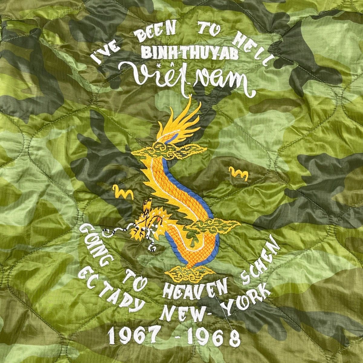 Toyo Enterprises TAILOR TOYO ENTERPRISE JACKET SOUVENIR SUKAJAN VIETNAM WAR Size US L / EU 52-54 / 3 - 16 Thumbnail