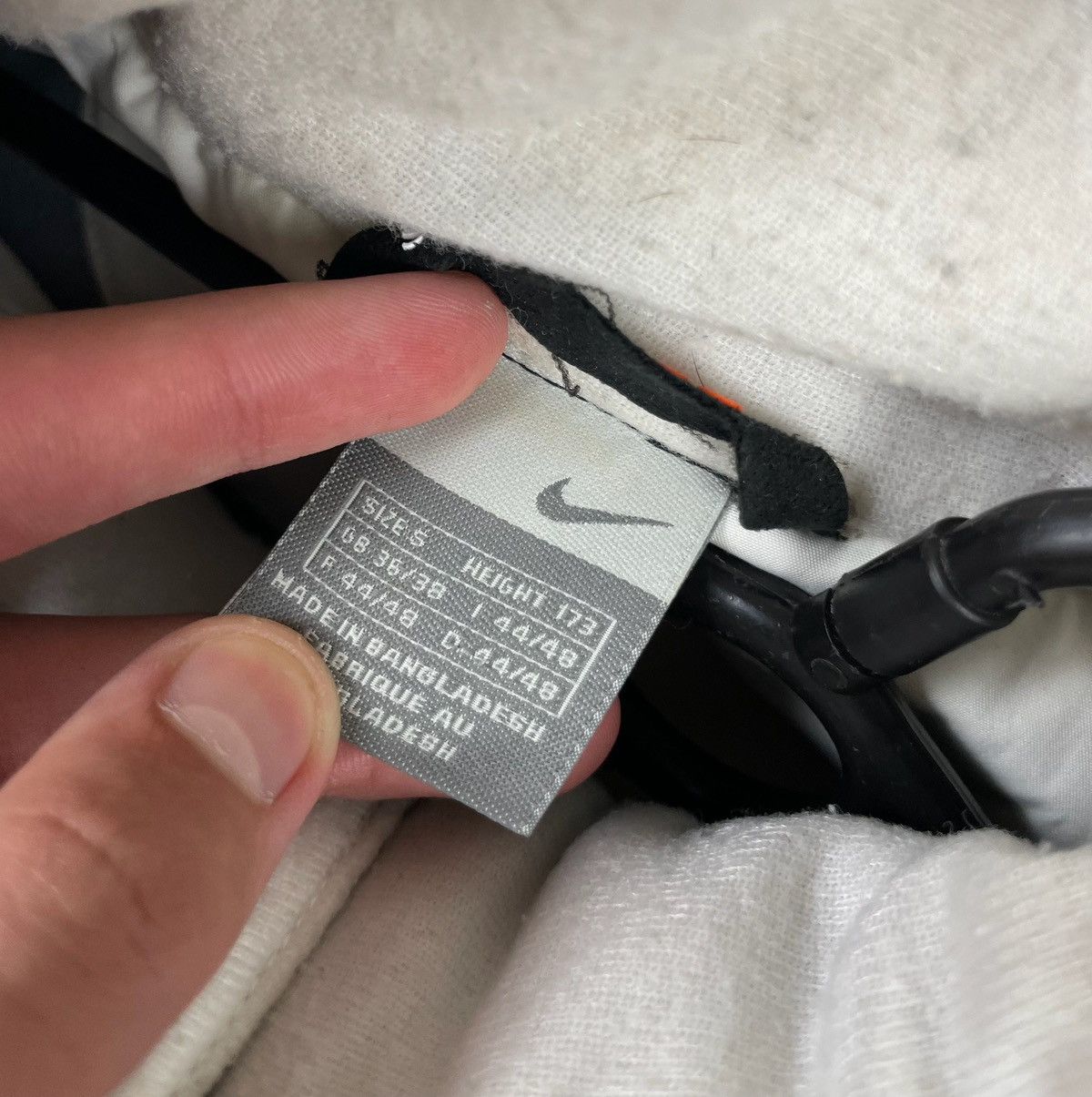 Nike Vintage nike Jacket snow fleece white logo rare size S Ski Size US S / EU 44-46 / 1 - 7 Thumbnail