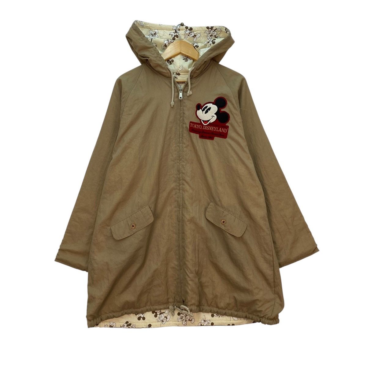 Disney 🔥 vintage Tokyo Disneyland Mickey Mouse Parka Jacket Size US M / EU 48-50 / 2 - 1 Thumbnail