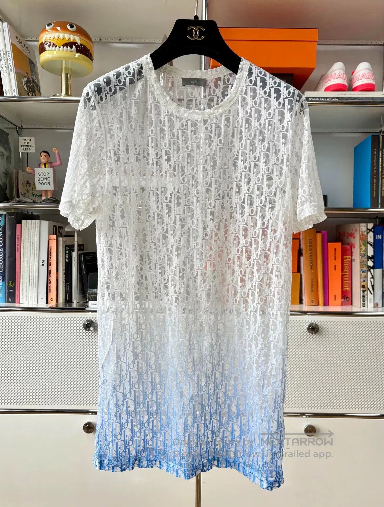 Dior dior blue white gradient short sleeve t. Size US XS / EU 42 / 0 - 1 Thumbnail