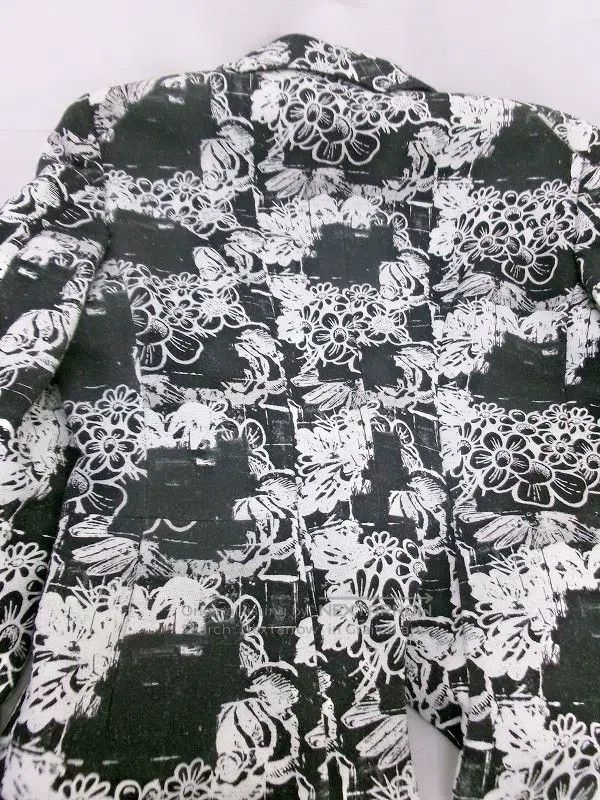 Comme des Garcons Comme Des Garcons Floral Irregular Jacket Size US XS / EU 42 / 0 - 4 Thumbnail