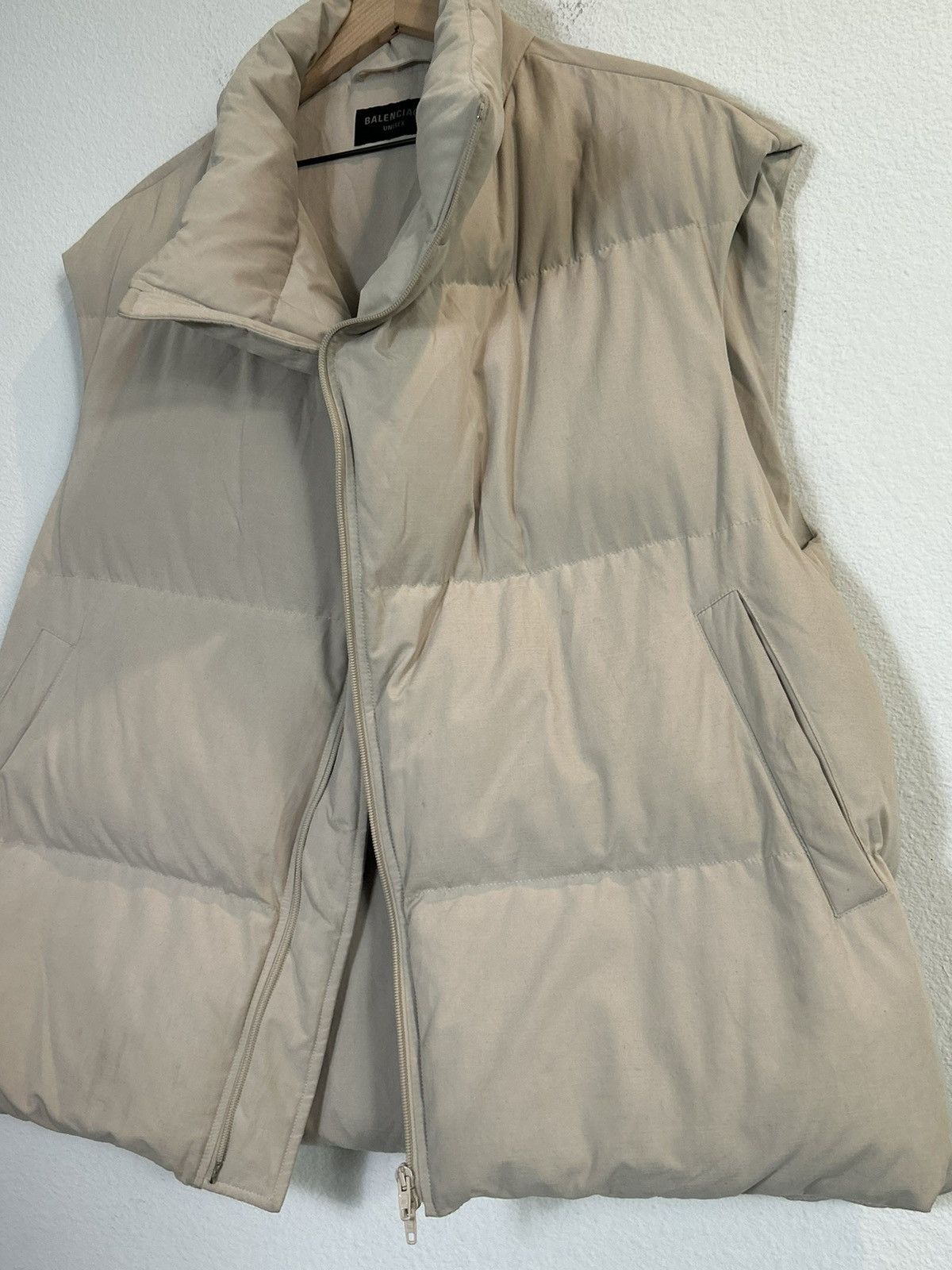 Balenciaga FW22 Oversized Nylon Puffer Vest Size US L / EU 52-54 / 3 - 4 Thumbnail