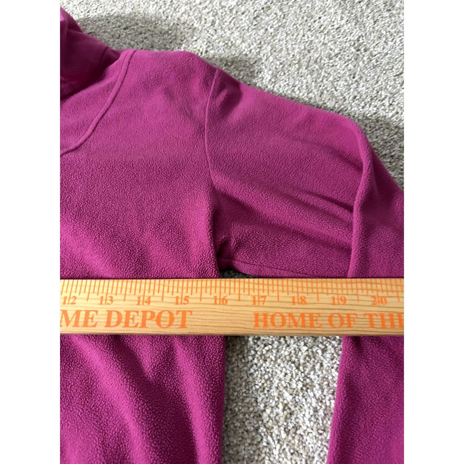 Pinko Columbia Pullover Womens Small Pink 1/4 Zip Mock Neck Fleece Hiking Shirt Size S / US 4 / IT 40 - 6 Thumbnail