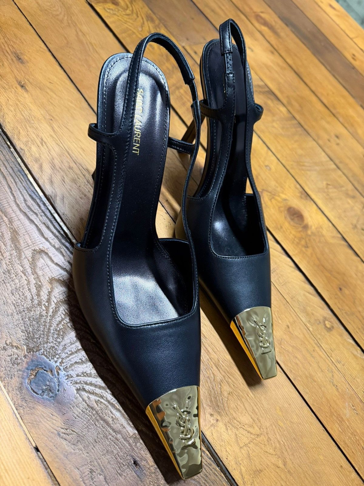 Yves Saint Laurent Yves Saint Laurent Jeanne Slingback Size US 9 / IT 39 - 2 Thumbnail
