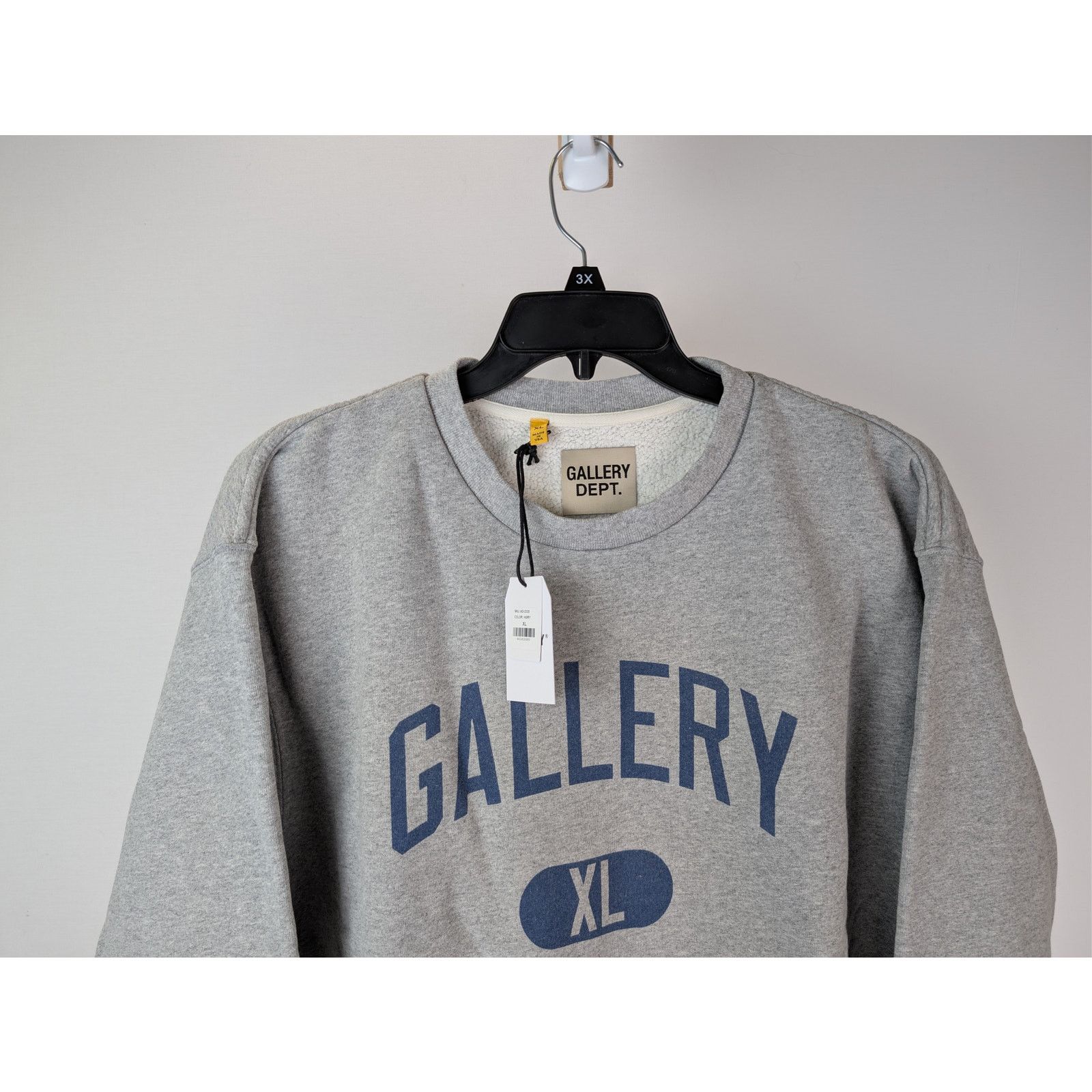 Gallery Dept. o1rshd1 Q:2 / Logo Crewneck Sweater in Gray Size US XL / EU 56 / 4 - 3 Thumbnail