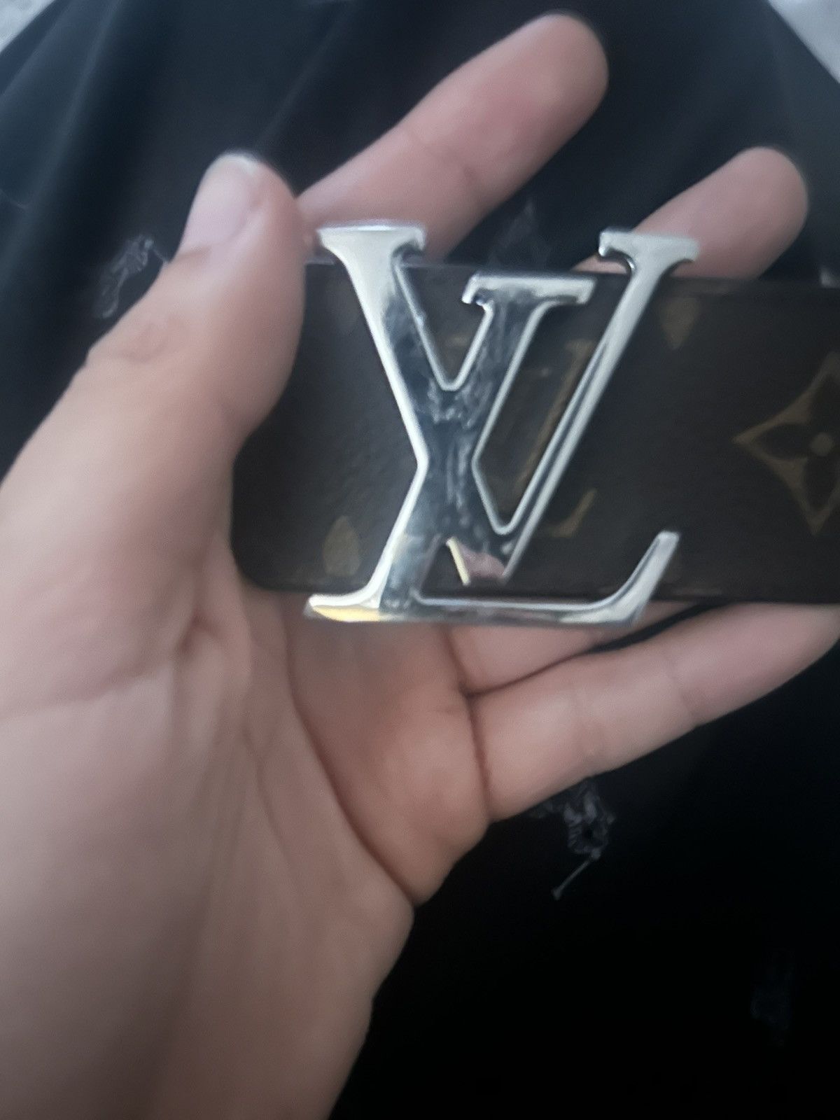 Louis Vuitton Reversible Monogram Louis Vuitton Belt Size 36 - 4 Thumbnail