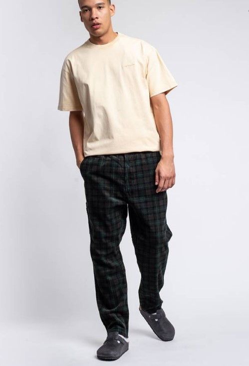 Carhartt Carhartt WIP Flint Pant breck check print/tobacco. Size M Size US 31 - 2 Thumbnail