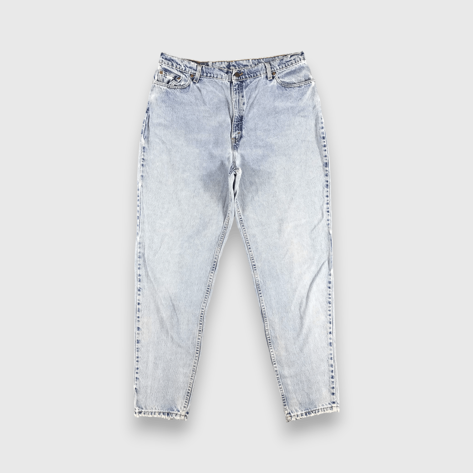 Levi's 90s Vintage Light Wash Levis 550 Jeans-J1684 Size US 39 - 1 Thumbnail