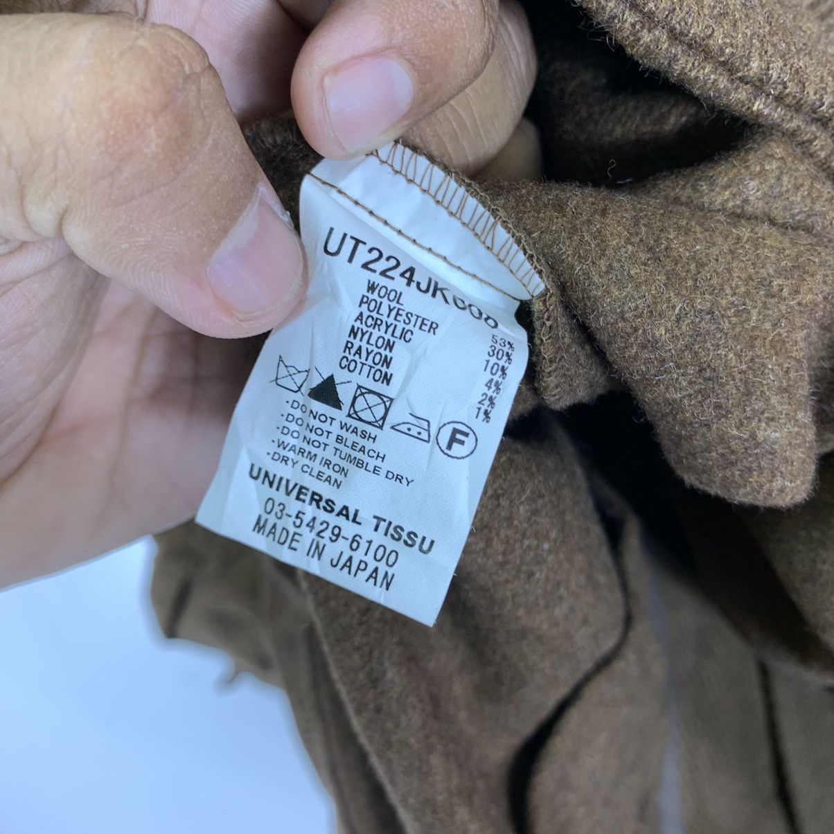 Japanese Brand Japanese Brand Universal Tissu Women Button Jacket Size M / US 6-8 / IT 42-44 - 7 Thumbnail