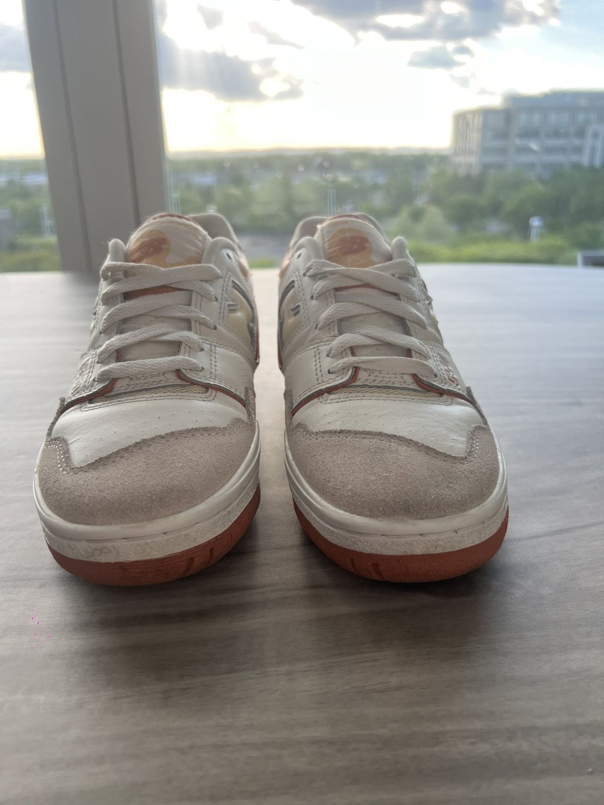New Balance Size 7 Women’s- New Balance 550 Au Lait Cream Orange Size US 7 / IT 37 - 6 Thumbnail