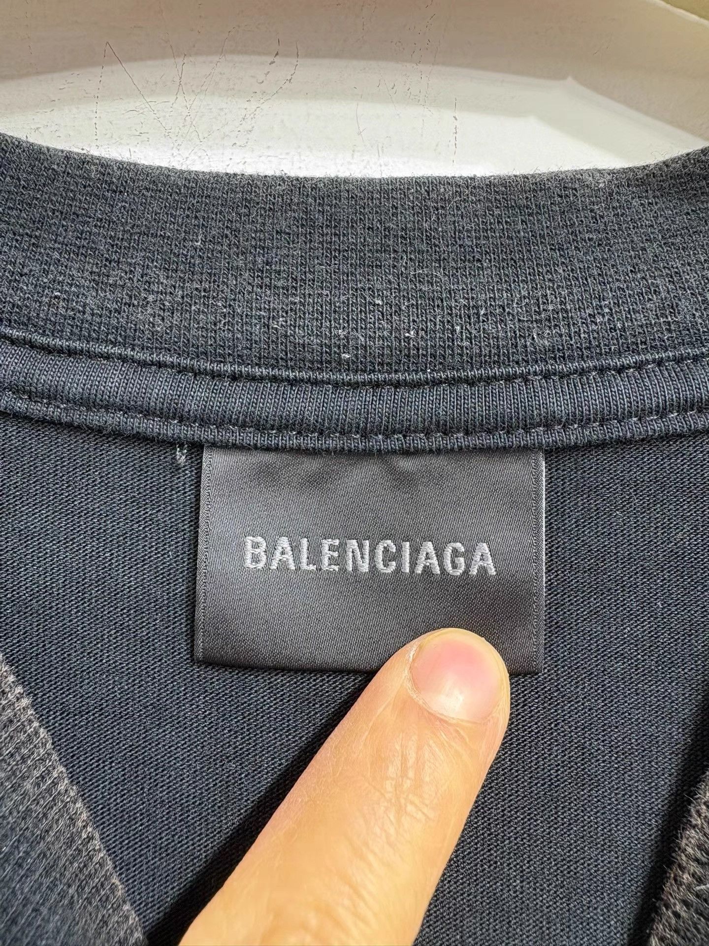 Balenciaga Balenciaga Vintage Graffiti Double B Short Sleeve K29 Size US M / EU 48-50 / 2 - 4 Thumbnail