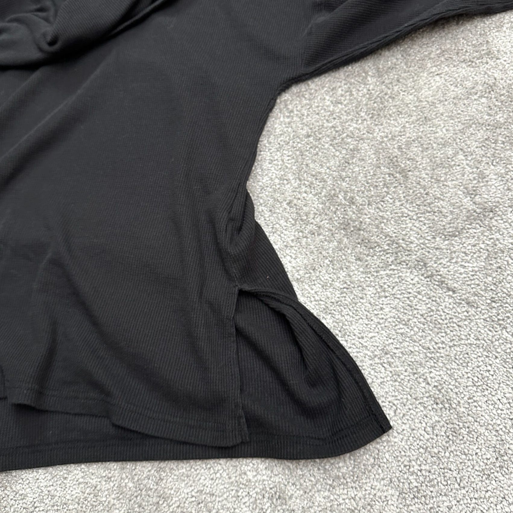 Vintage Jack Blouse Tunic Cowl Neck Long Sleeve Knit Casual Small Black Womens Size S / US 4 / IT 40 - 4 Thumbnail