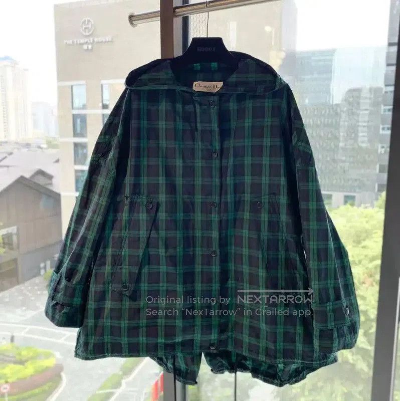 Dior Dior Green Check Print Women's Jacket . Size XXS / US 00 / IT 34 - 1 Thumbnail