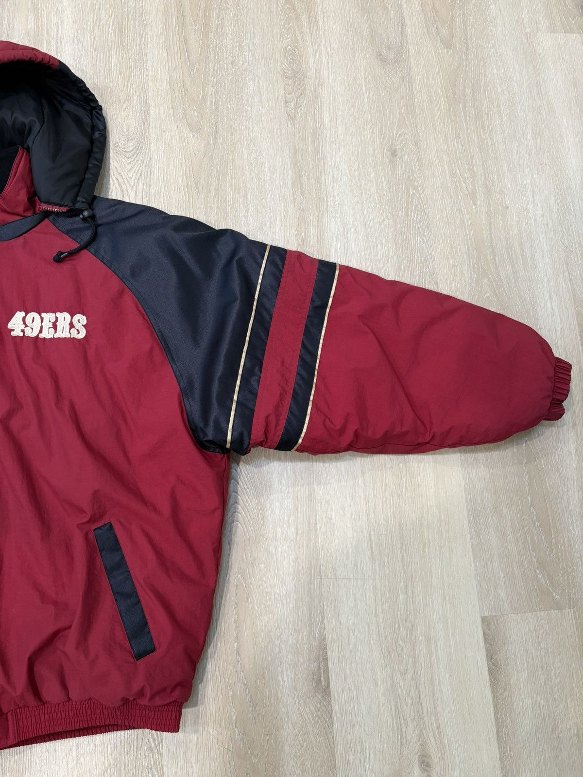 Starter 49ers Starter Jacket Vintage Puffer Size US XL / EU 56 / 4 - 3 Thumbnail