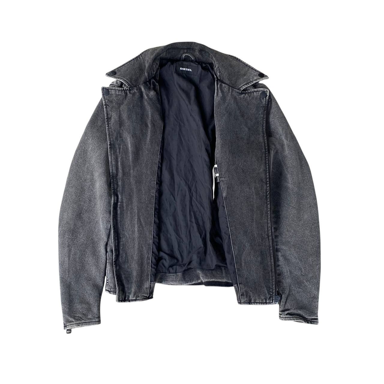Diesel DIESEL BIKER JACKET FADED BLACK MEDIUM Size US M / EU 48-50 / 2 - 9 Thumbnail