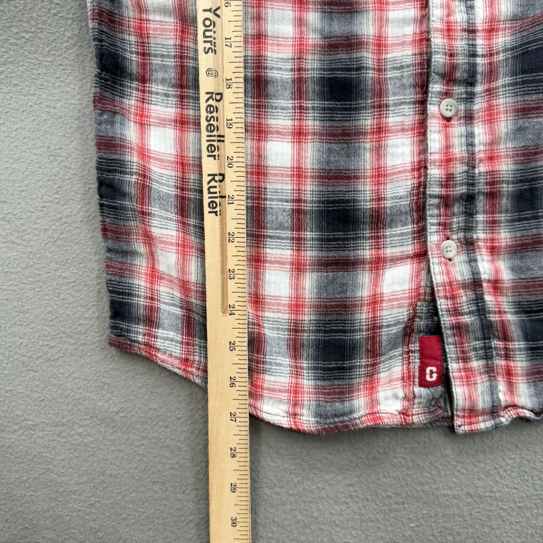 Gramicci Gramicci Shirt Mens Medium Red Black Plaid Button Down Flannel Casual Outdoors Hiking Size US M / EU 48-50 / 2 - 5 Thumbnail