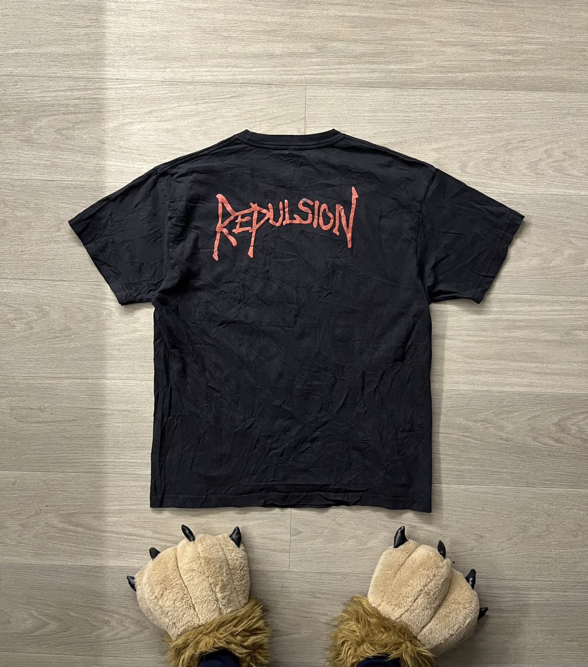 Vintage Vintage 2000s Repulsion Shirt Worm Infested Size US M / EU 48-50 / 2 - 3 Thumbnail