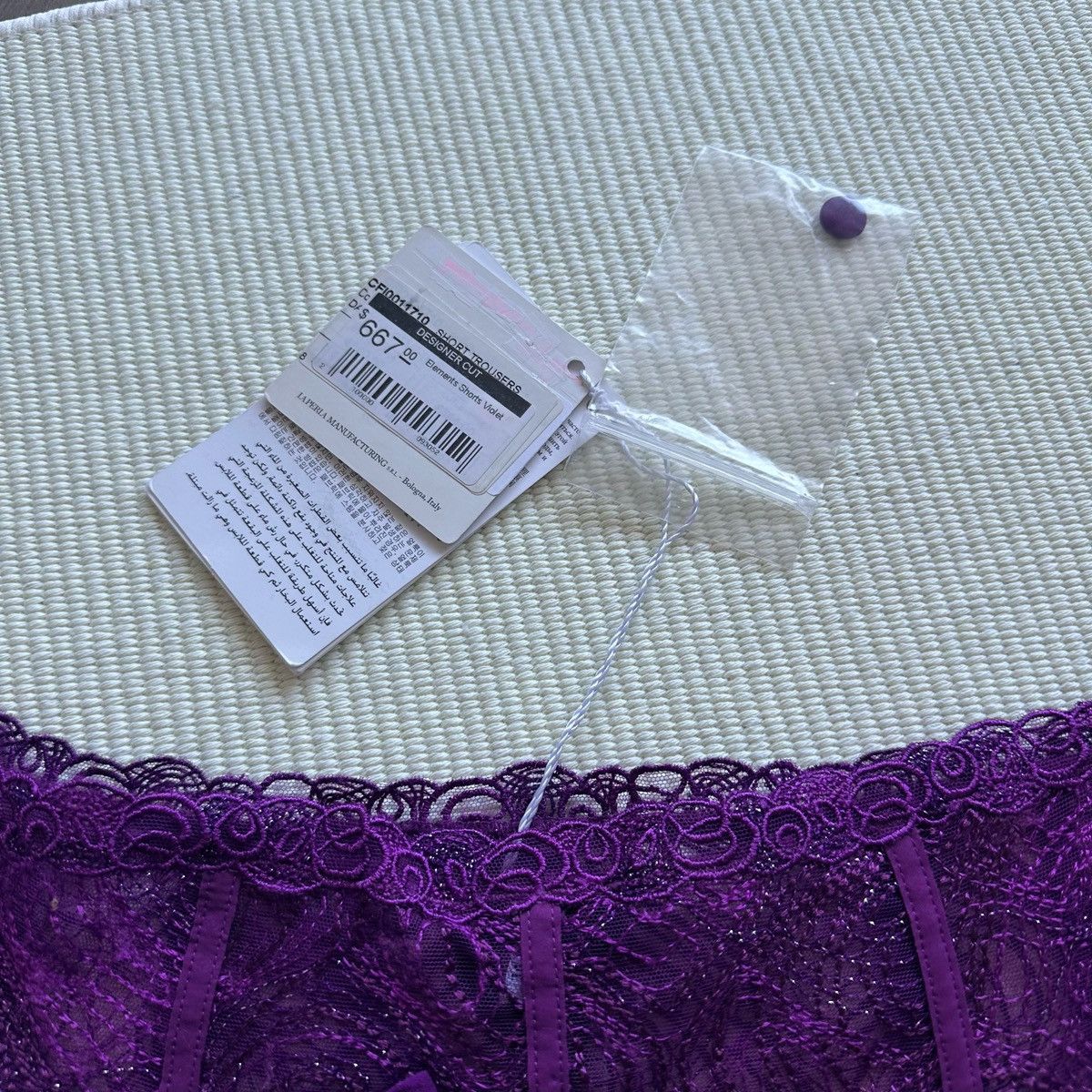 La Perla La Perla Elements Violet Shorts Size 25" / US 0 / IT 36 - 5 Thumbnail