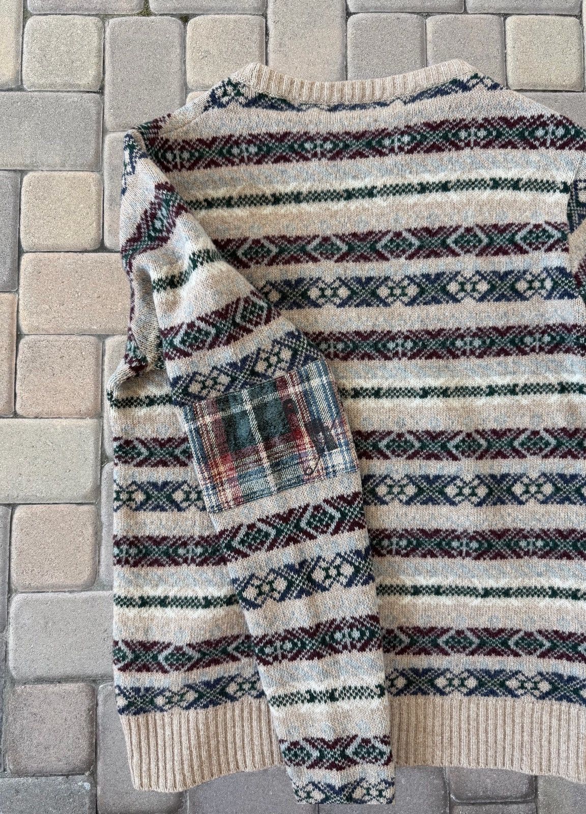 Raf Simons Raf Simons 06 “What We Do Is Secret” Fair Isle Knit Sweater Size US S / EU 44-46 / 1 - 2 Thumbnail