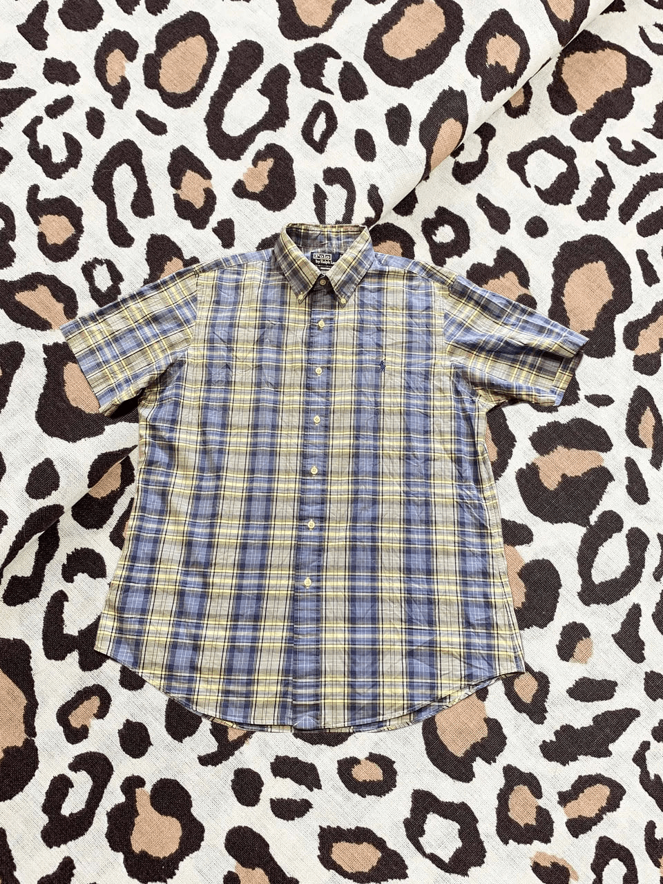 POLO RALPH LAUREN Checked Shirt Regular Fit SHORT SLEEVE