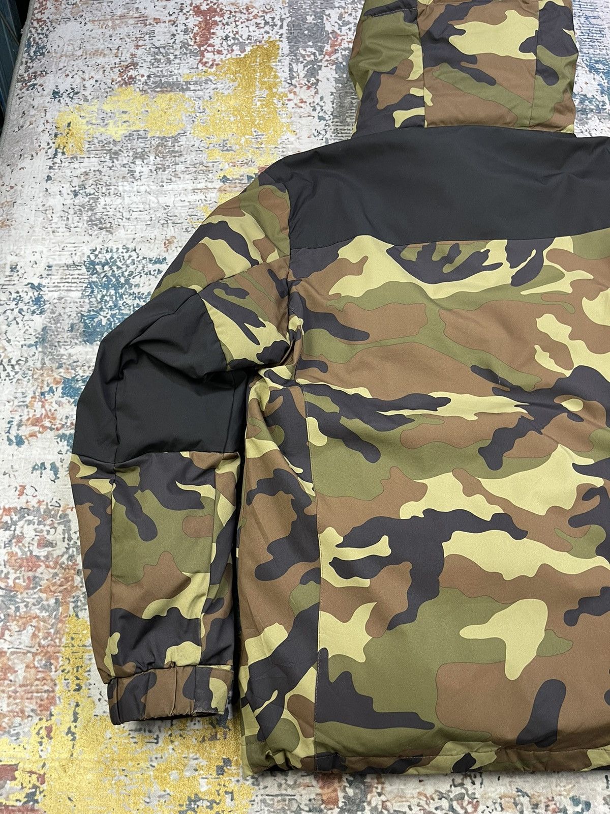 Japanese Brand Hype🔥Army Camouflage Puffer Hooded Jackets Size US L / EU 52-54 / 3 - 7 Thumbnail