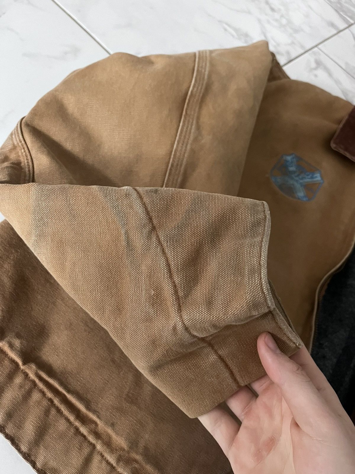 Carhartt Vintage Carhartt Detroit J01 BRN Blanket Lined Canvas Jacket Size US L / EU 52-54 / 3 - 5 Thumbnail