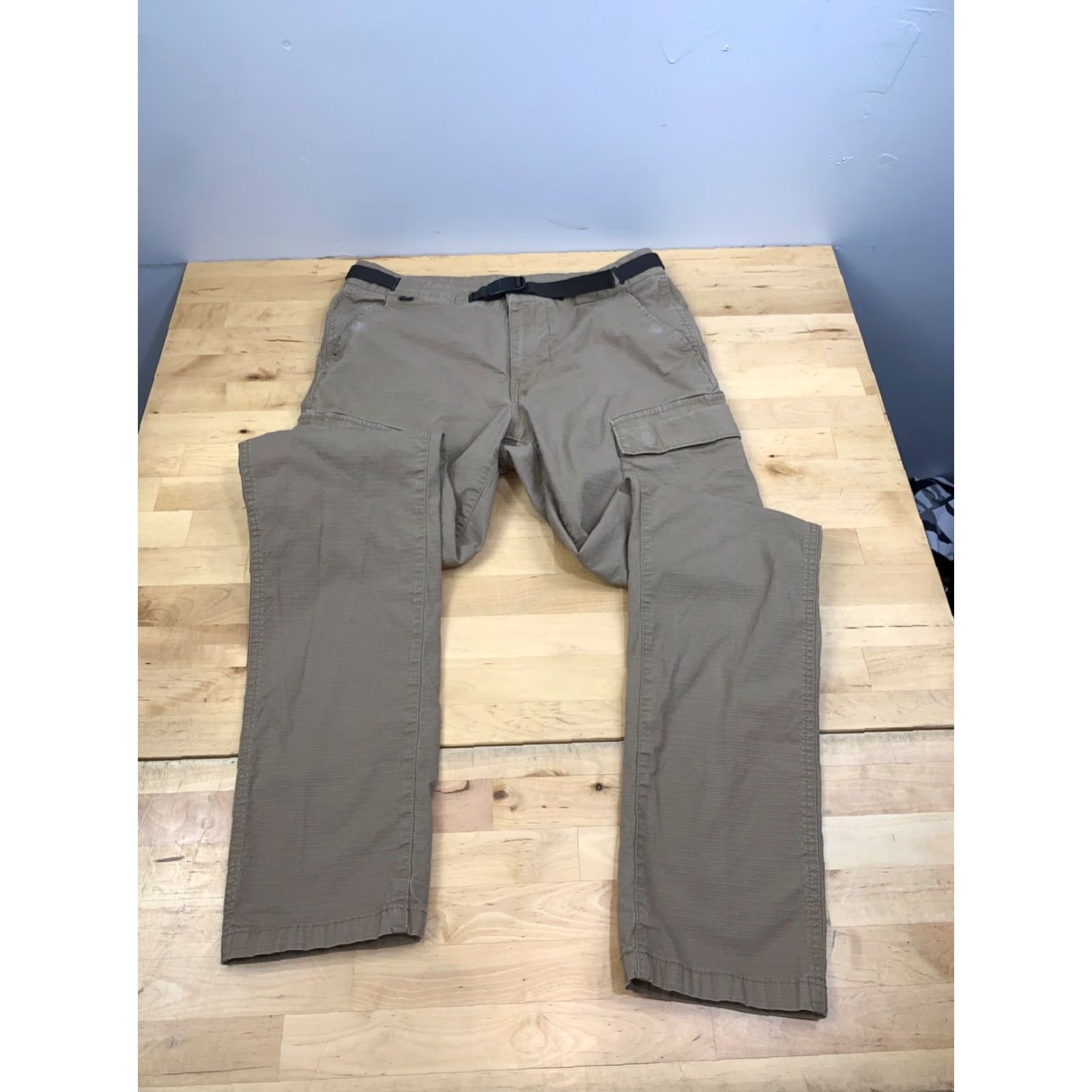 Roark Roark Cargo Pants Mens 28 Beige Pant Straight Cargo 90s Nature Mens Size US 28 / EU 44 - 4 Thumbnail