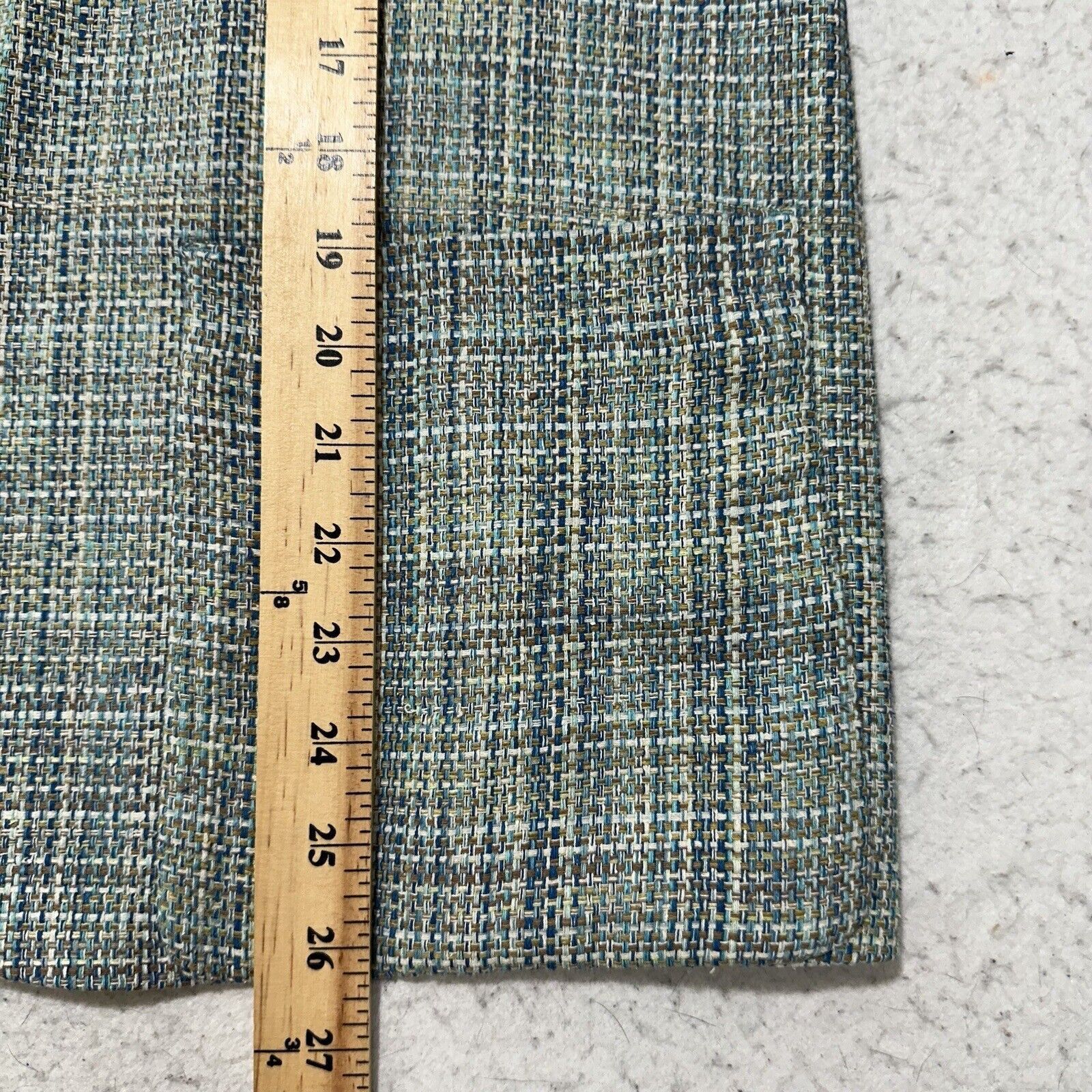 Other David N 8 Pure Silk Blazer Jacket Tweed Green Striped Coat Size M / US 6-8 / IT 42-44 - 8 Thumbnail