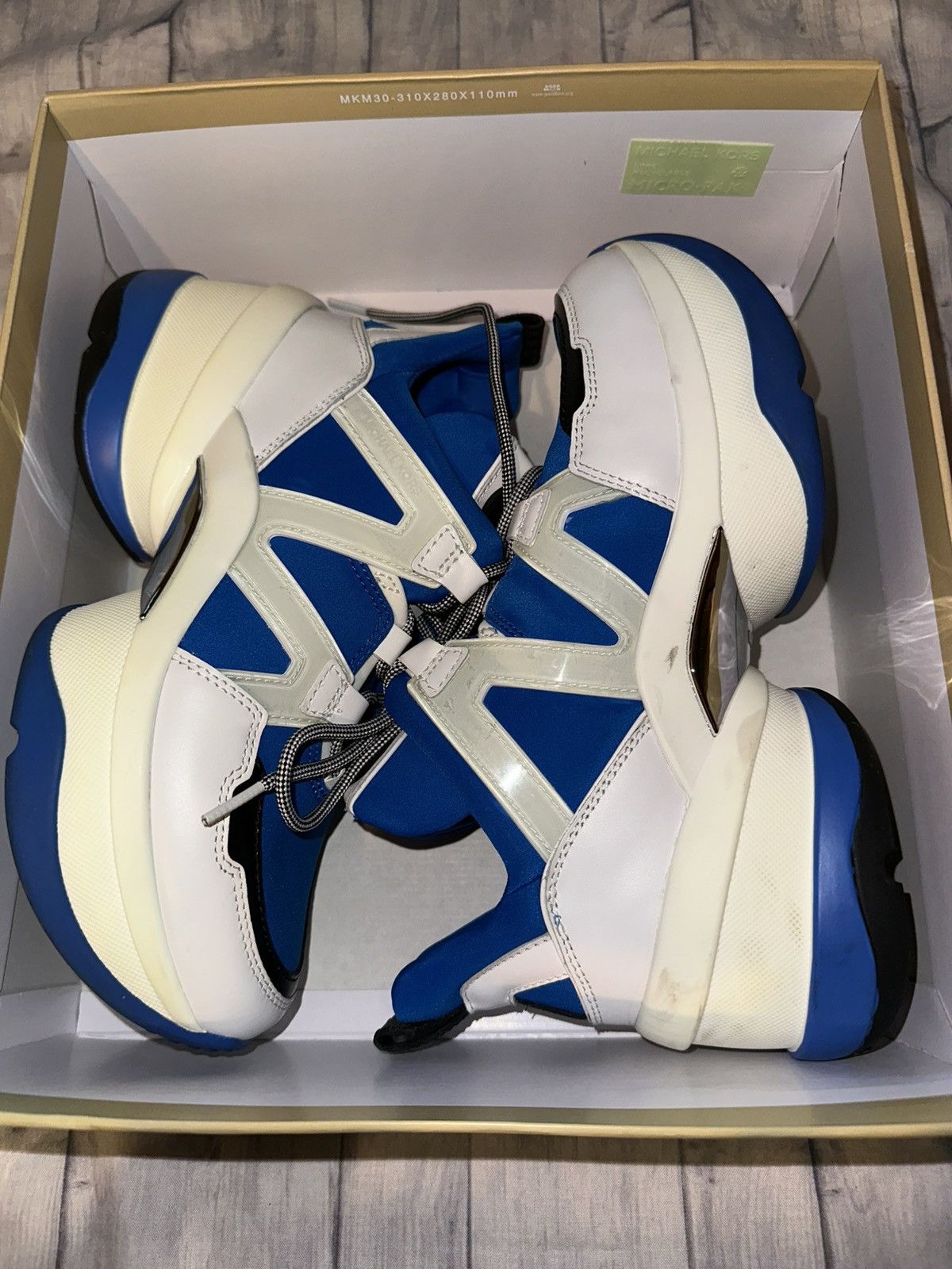 Michael Kors Michael Kors 43T90LFS8D 8 Olympia Trainer Scuba shoe 👟 Size US 8 / IT 38 - 9 Thumbnail
