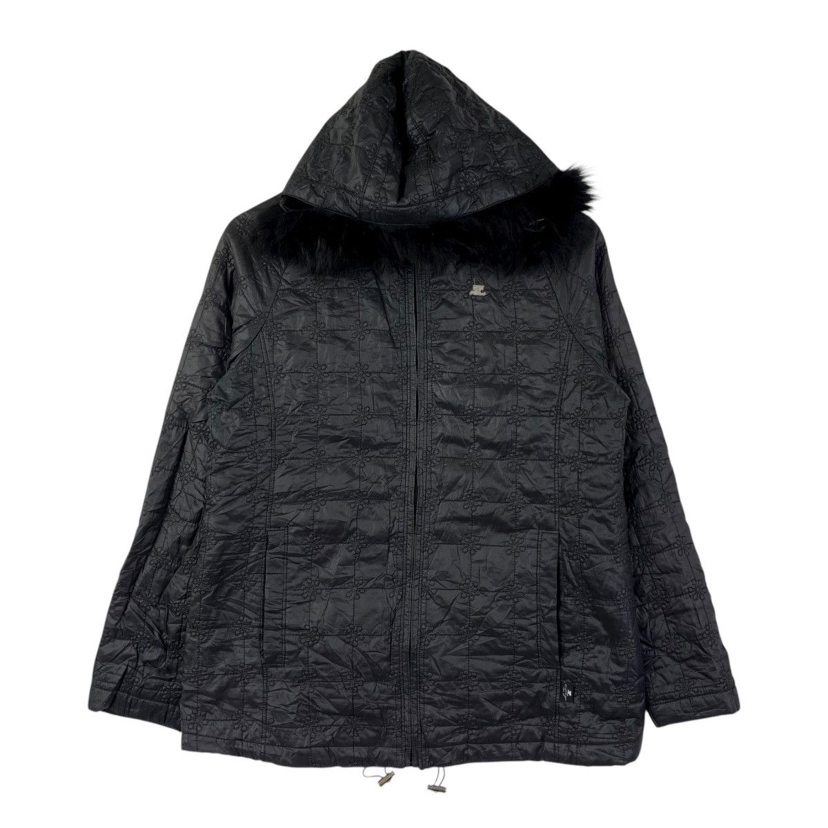 Courreges Vintage Courrèges Paris Quilted Hooded Jacket Size US M / EU 48-50 / 2 - 1 Thumbnail
