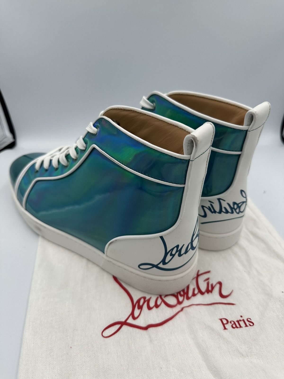 Christian Louboutin Christian Louboutin High Top Sneakers Size US 13 / EU 46 - 4 Thumbnail