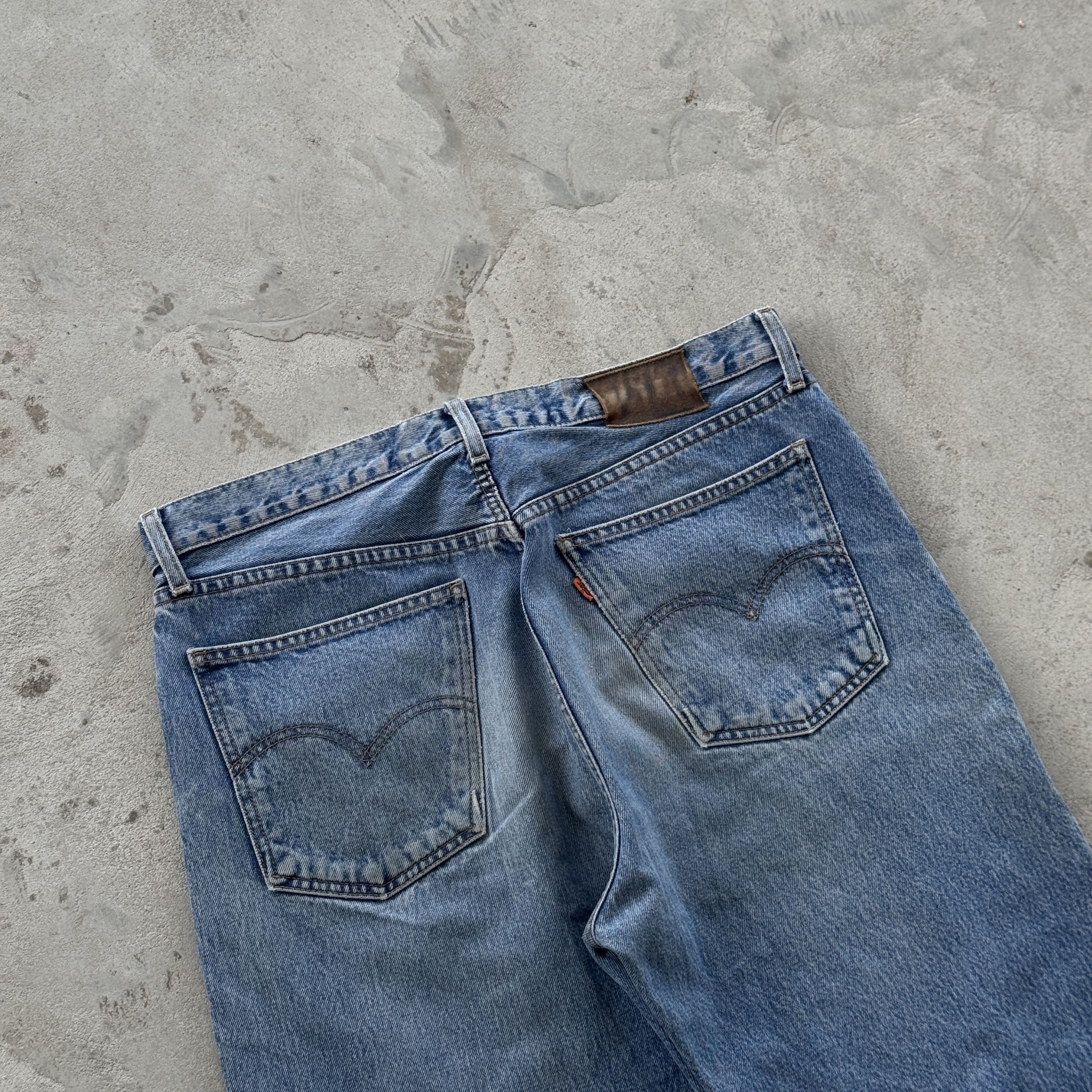 Levi's Vintage Levi's 615 Orange Tab Blue Denim Jeans W36 L32 Size US 30 / EU 46 - 3 Thumbnail