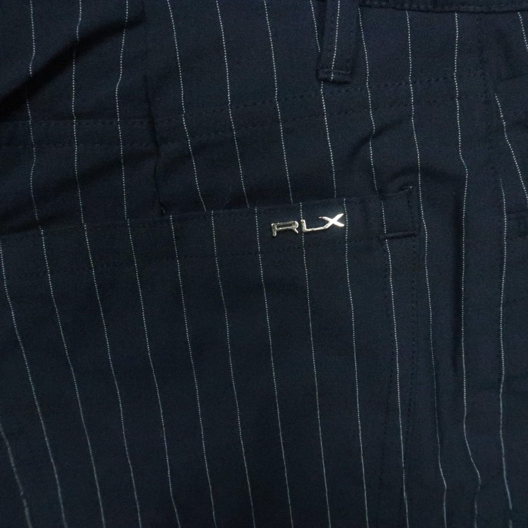 RLX Ralph Lauren RLX Ralph Lauren Pants Men 28x29 Blue Pinstripe Performance Golf Chino Trouser Size US 28 / EU 44 - 5 Thumbnail