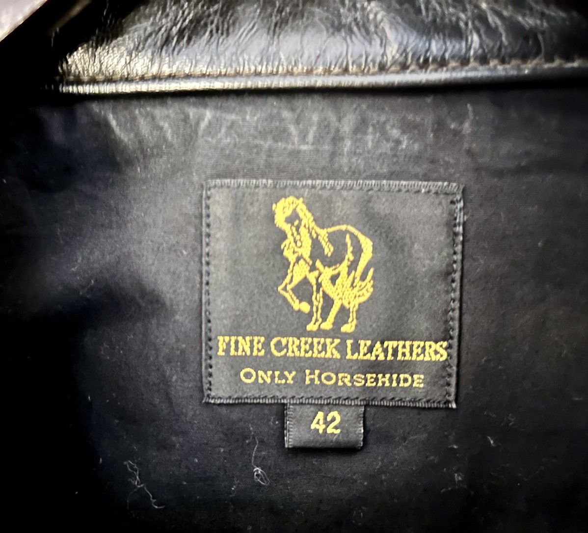 Fine Creek Fine Creek Horsehide Jacket - Richmond Type I Size US L / EU 52-54 / 3 - 3 Thumbnail