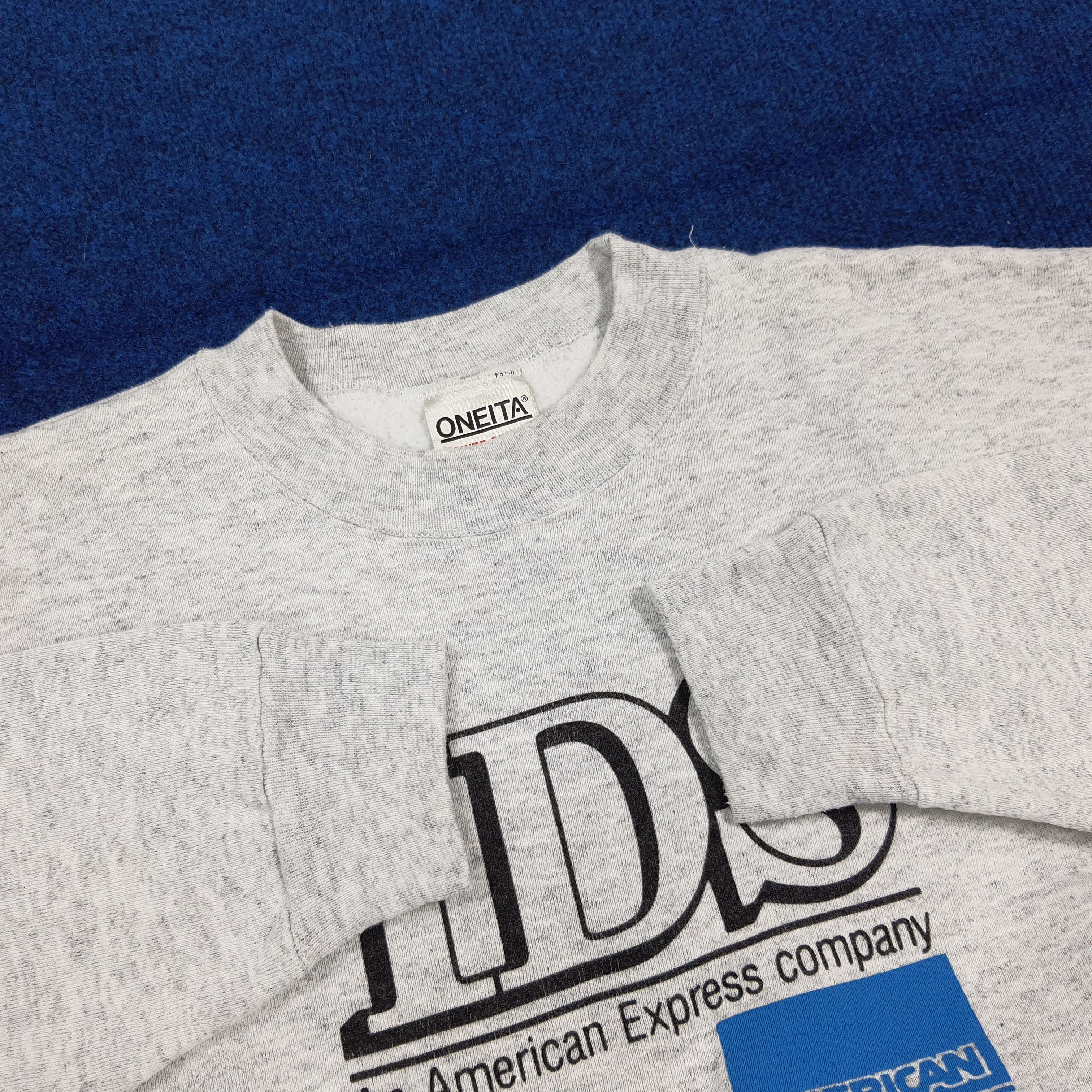 Vintage Vintage ONEITA American Express Sweatshirt Size US S / EU 44-46 / 1 - 4 Thumbnail