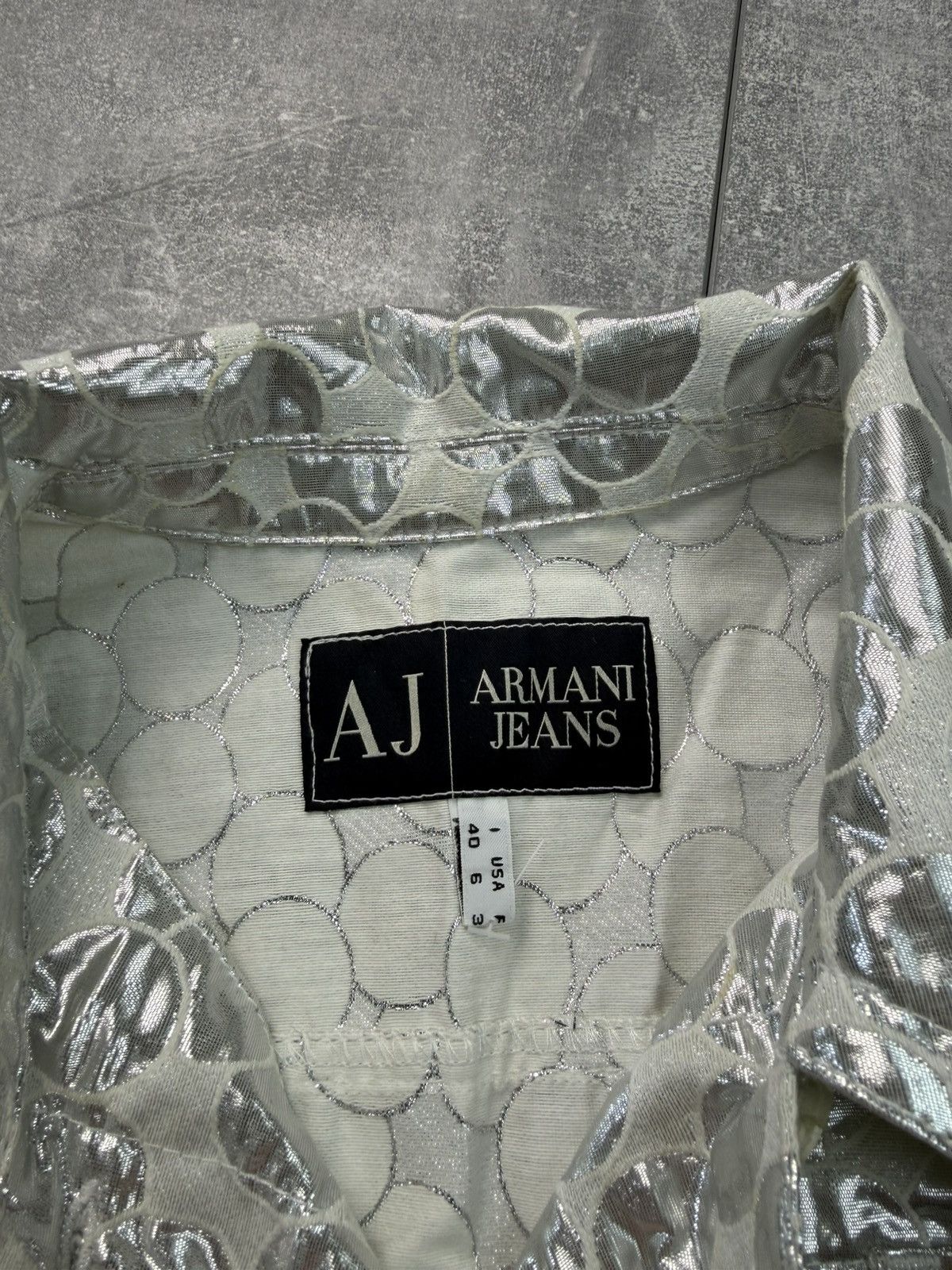 Armani Armani Jeans Vintage Cotton Jacket Size S / US 4 / IT 40 - 6 Thumbnail