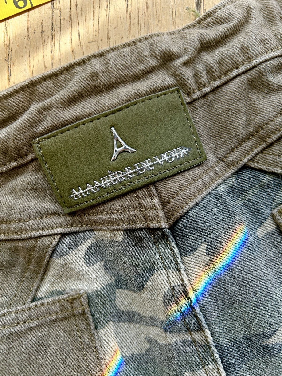 Maniere De Vior MANIERE DE VOIR CAMO ZIP PANTS Size 27" / US 4 / IT 40 - 3 Thumbnail