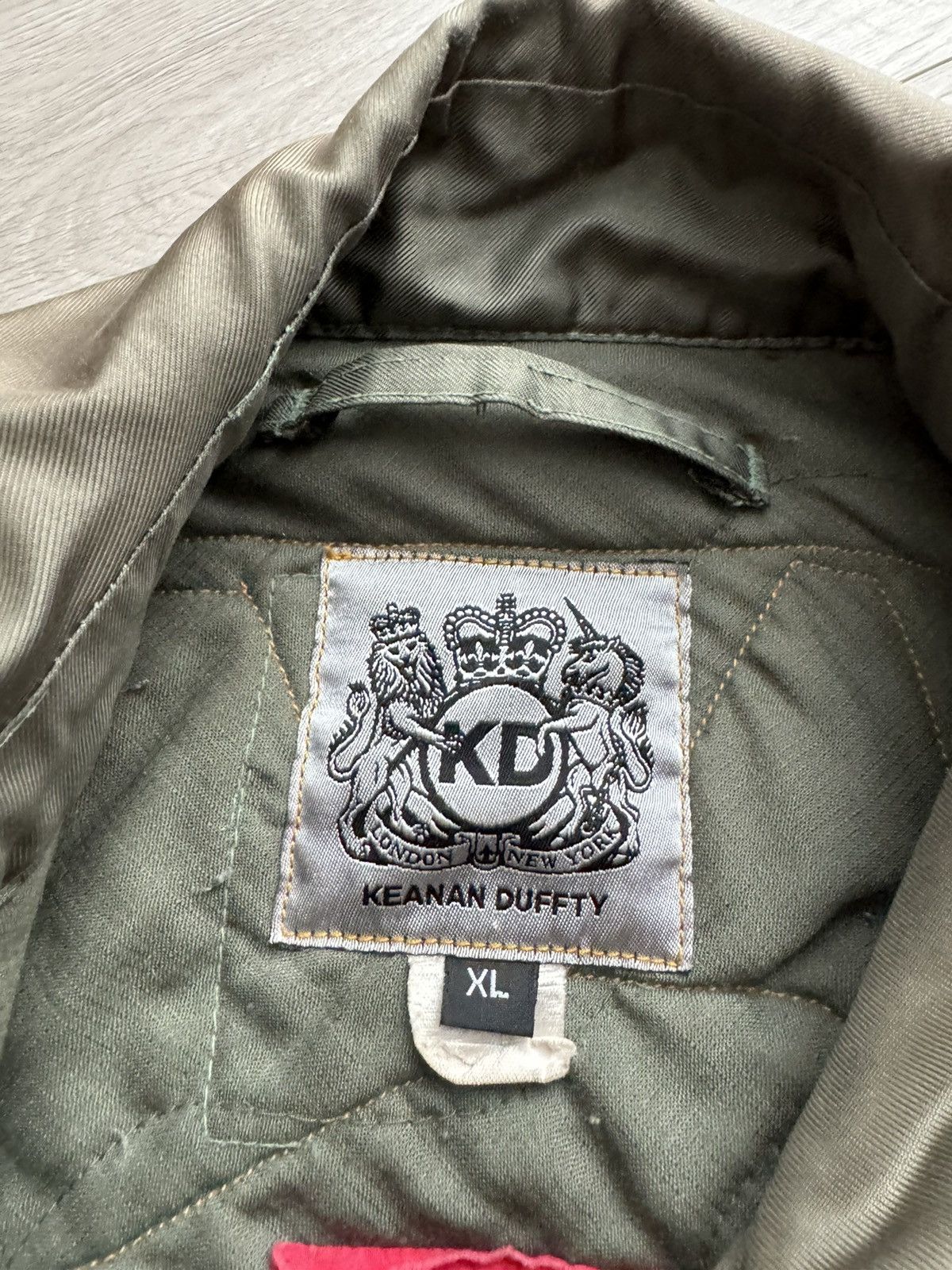 Japanese Brand Limited Edition Keanan Duffty Anarhy PatchWork Bomber Jacket Size US XL / EU 56 / 4 - 18 Thumbnail