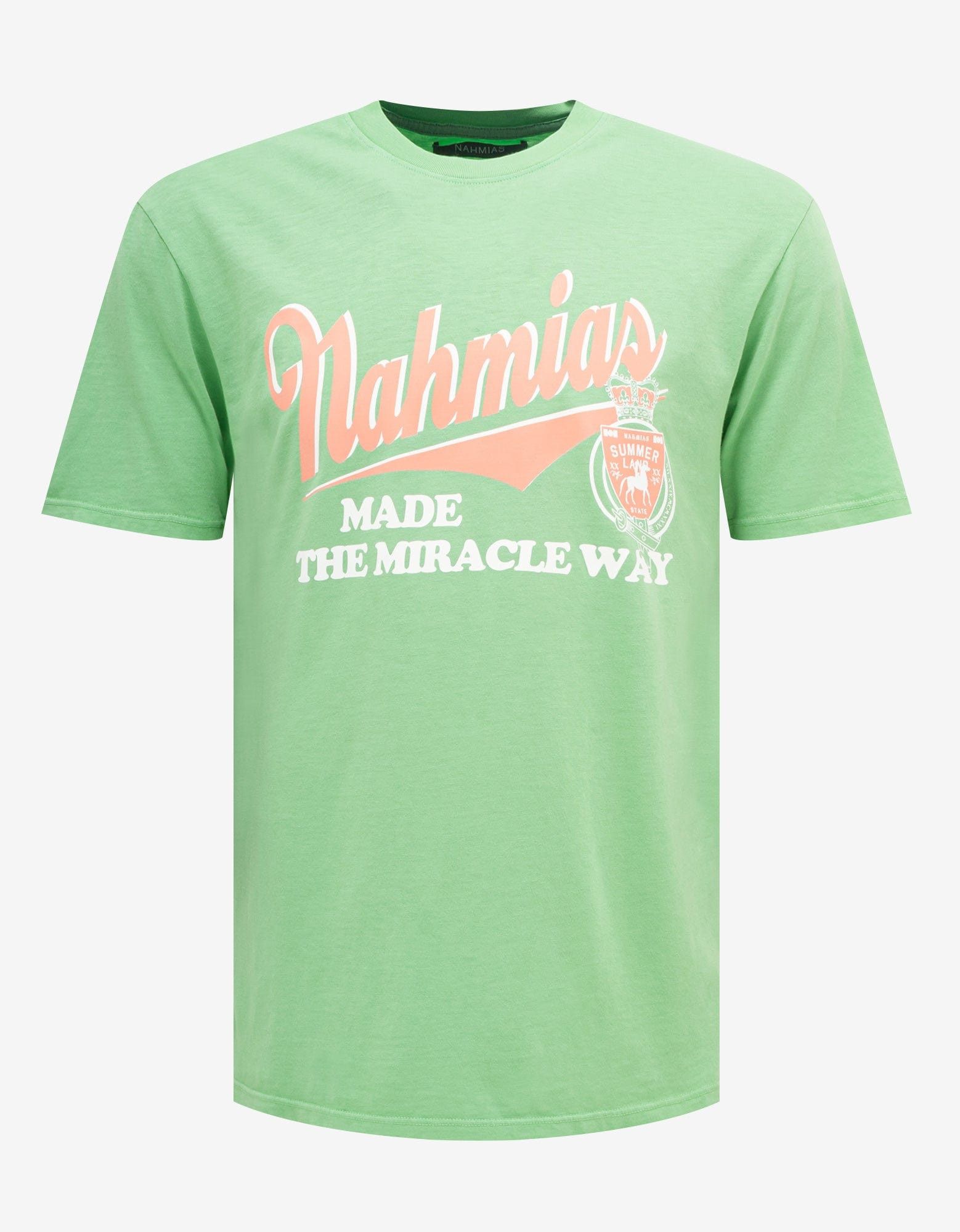 image of Nahmias Green Miller Way T-Shirt, Men's (Size Small)