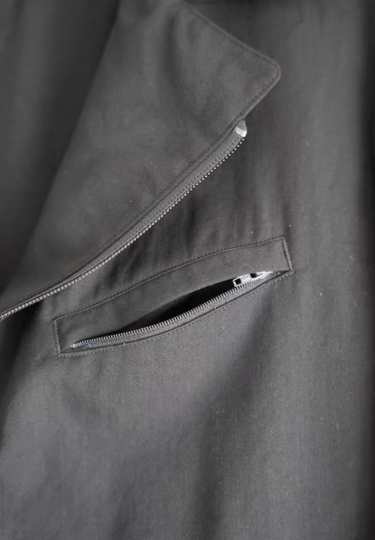 Yohji Yamamoto Yohji Yamamoto 14ss Rain Wet Zip Short Jacket K4 Size US L / EU 52-54 / 3 - 4 Thumbnail
