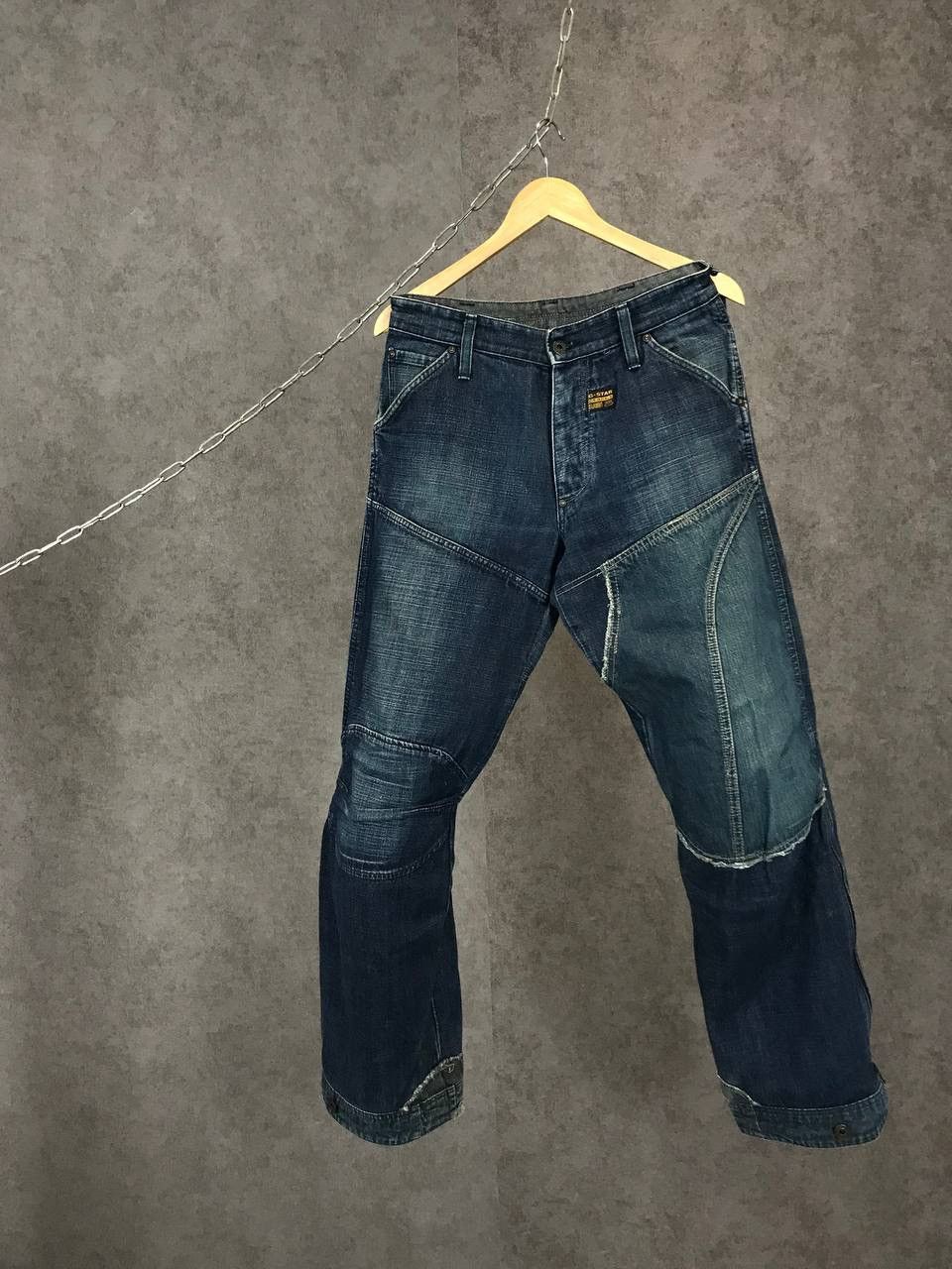 G-Star G Star vintage distressed denim jeans Size US 30 / EU 46 - 1 Thumbnail