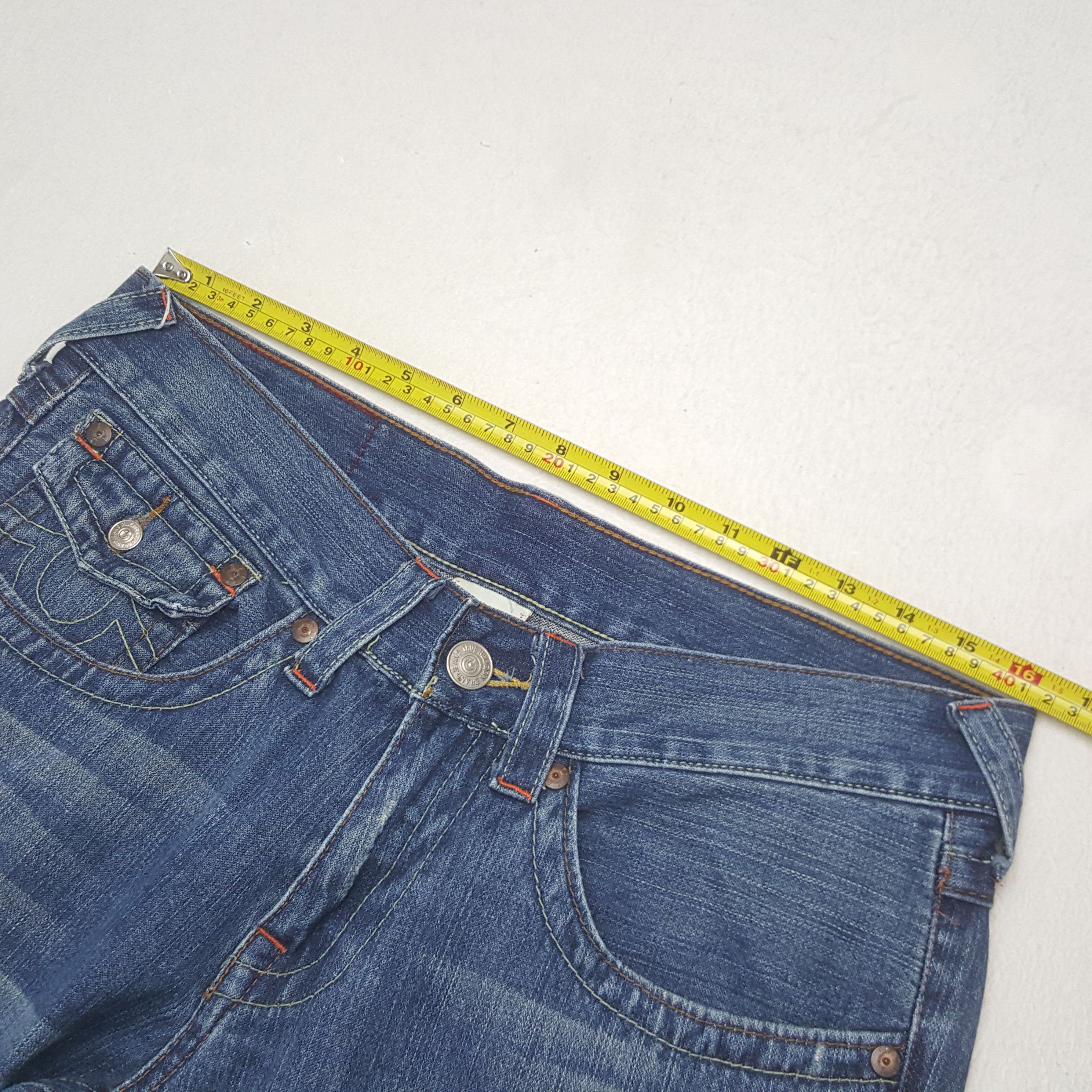True Religion Vintage Truw Religion American Bootcut Denim Jeans C297N15 Size US 32 / EU 48 - 10 Thumbnail