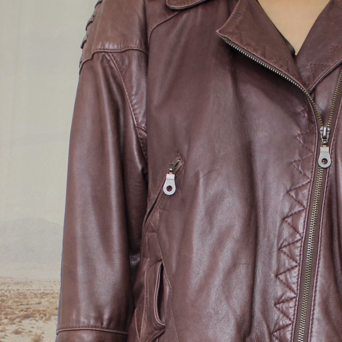 Other 🏈FOOTBALL LEATHER JACKET 🏈 Size M / US 6-8 / IT 42-44 - 4 Thumbnail