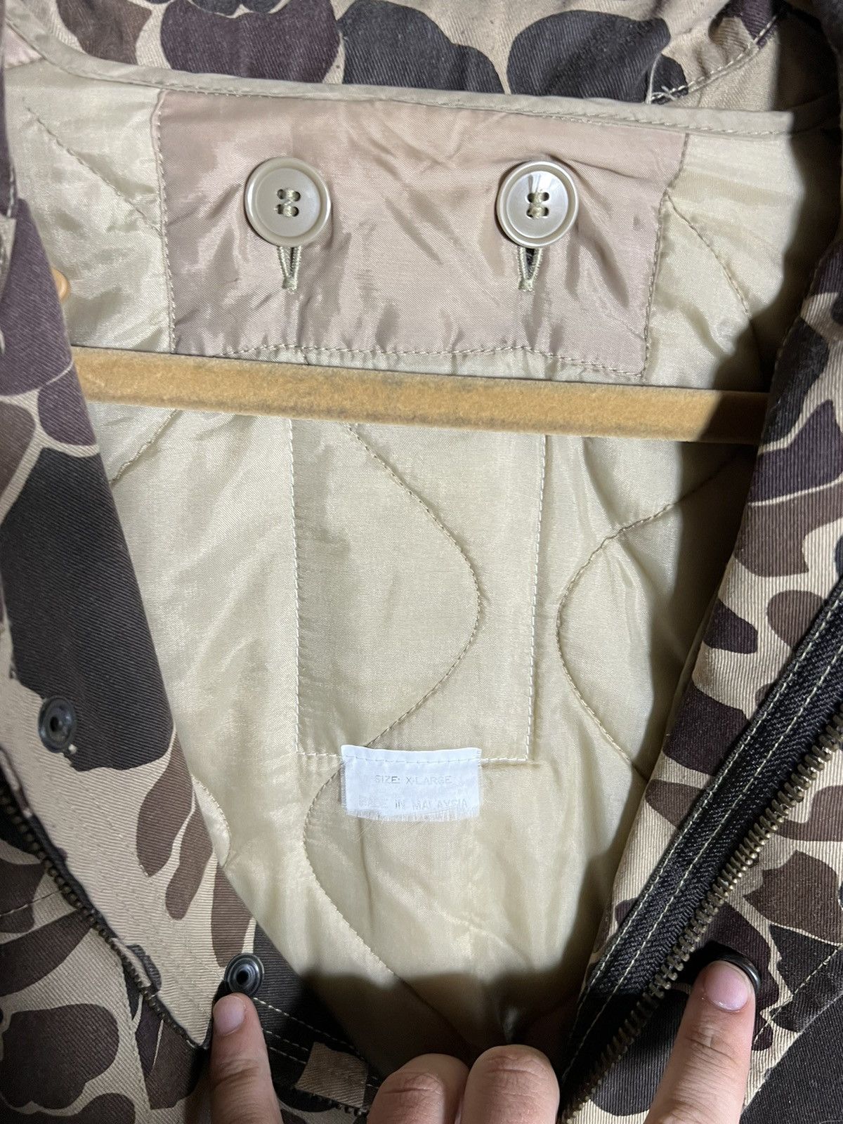 Vintage Vintage Camo Jacket Size US XL / EU 56 / 4 - 4 Thumbnail