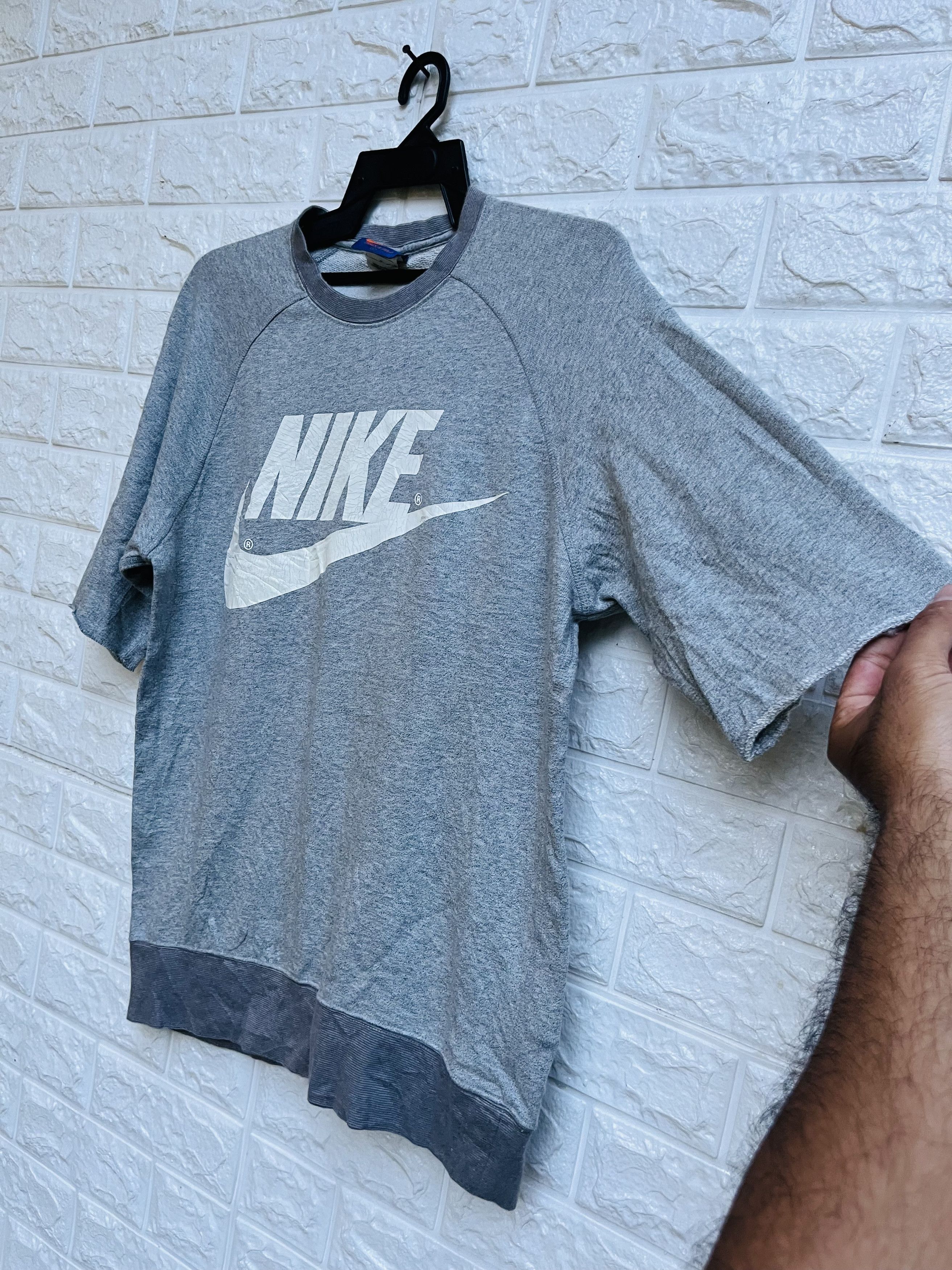 Japanese Brand × Nike Vintage Nike Big Logo Japanese Designer Fashion Style Size L / US 10 / IT 46 - 5 Thumbnail