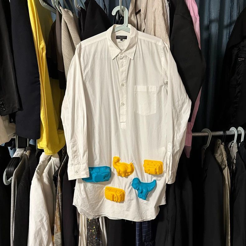Comme des Garcons Comme Des Garcons Homme Plus 2017AW show dinosaur toy shirt Size US S / EU 44-46 / 1 - 1 Thumbnail