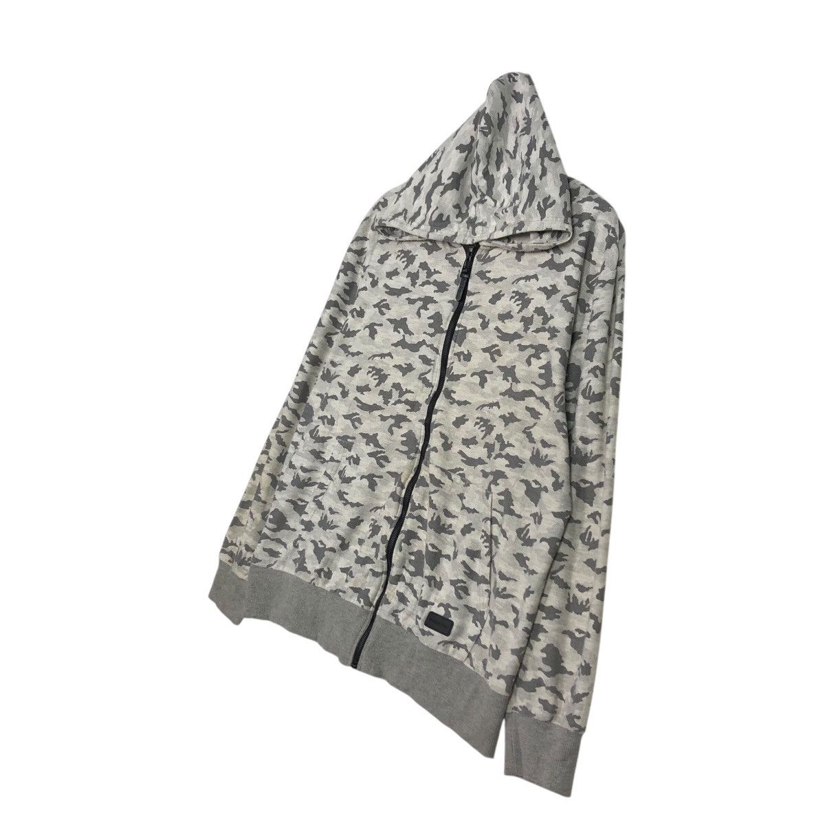 Japanese Brand 📌Growth By Grails Hoodie Zipper Full Print Issey Miyake Size US L / EU 52-54 / 3 - 3 Thumbnail