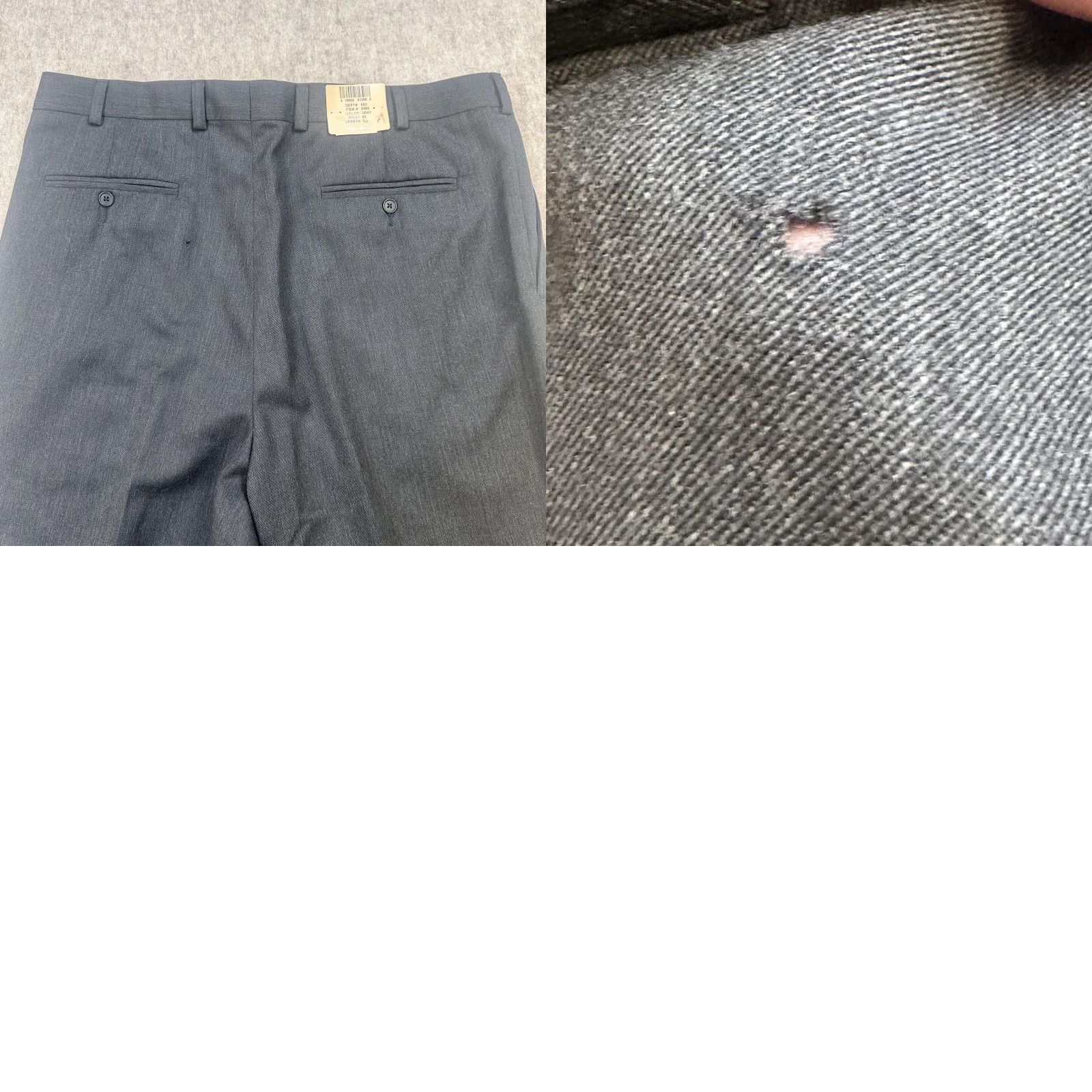 Eddie Bauer Eddie Bauer Pants Mens 40 Tall Gray Pleated Dress Slacks Work Office Flaw w Tags Size US 40 / EU 56 - 8 Thumbnail