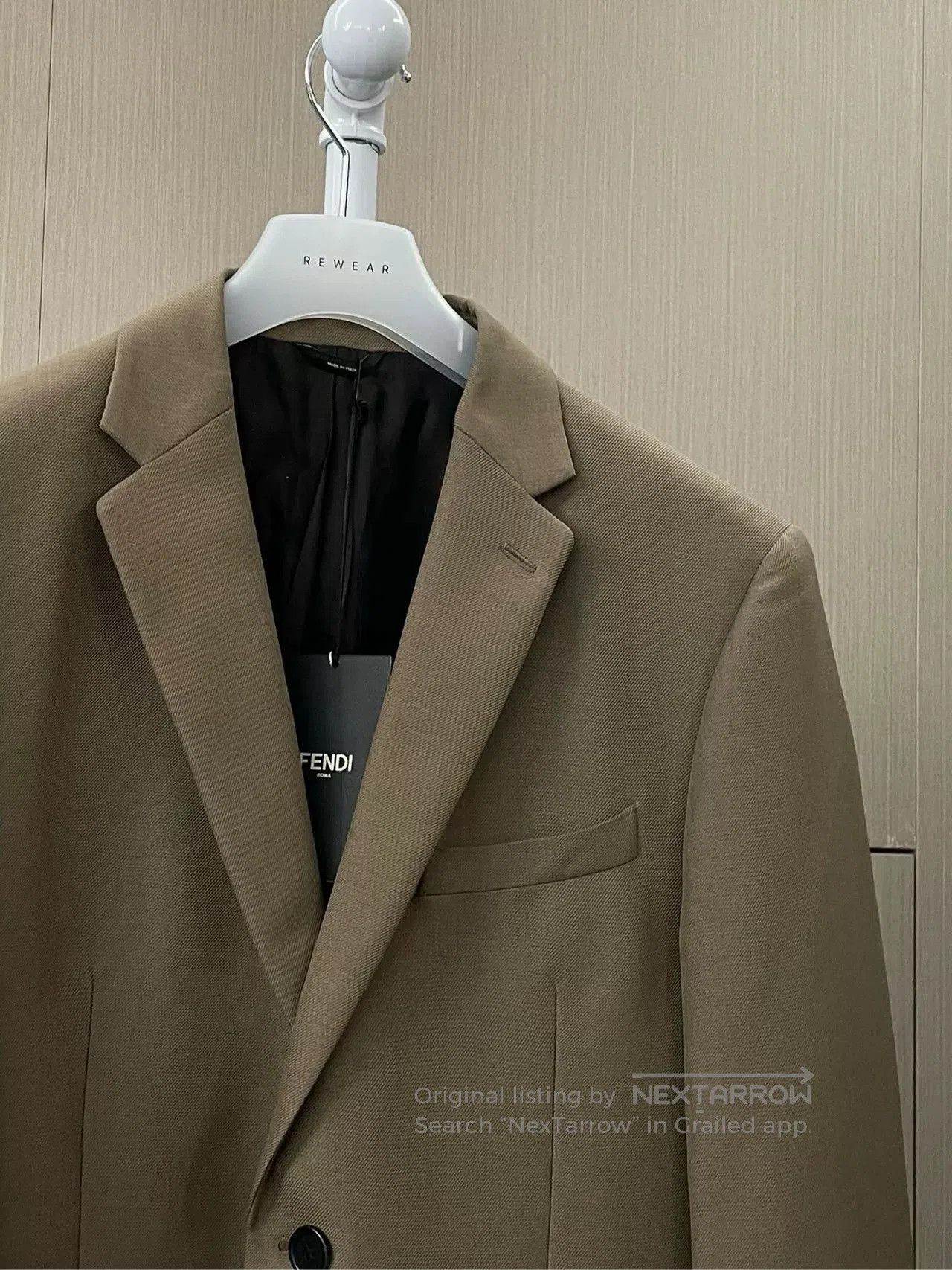 Fendi Fendi Brown Blazer Coat New With Tags. Size US M / EU 48-50 / 2 - 2 Thumbnail