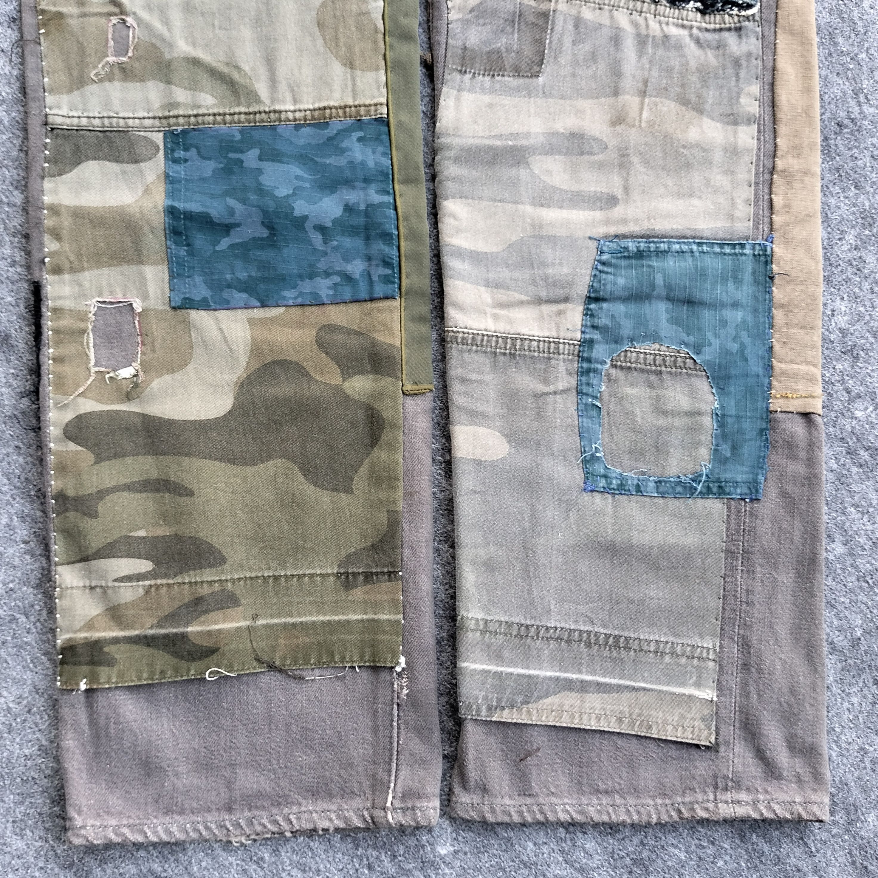 Full Count & Co. Vtg Full count & co patchwork sashiko selvedge denim Size US 32 / EU 48 - 6 Thumbnail